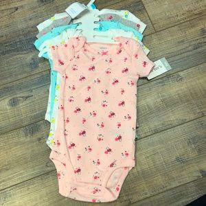 6 Months Pack of Onesies
